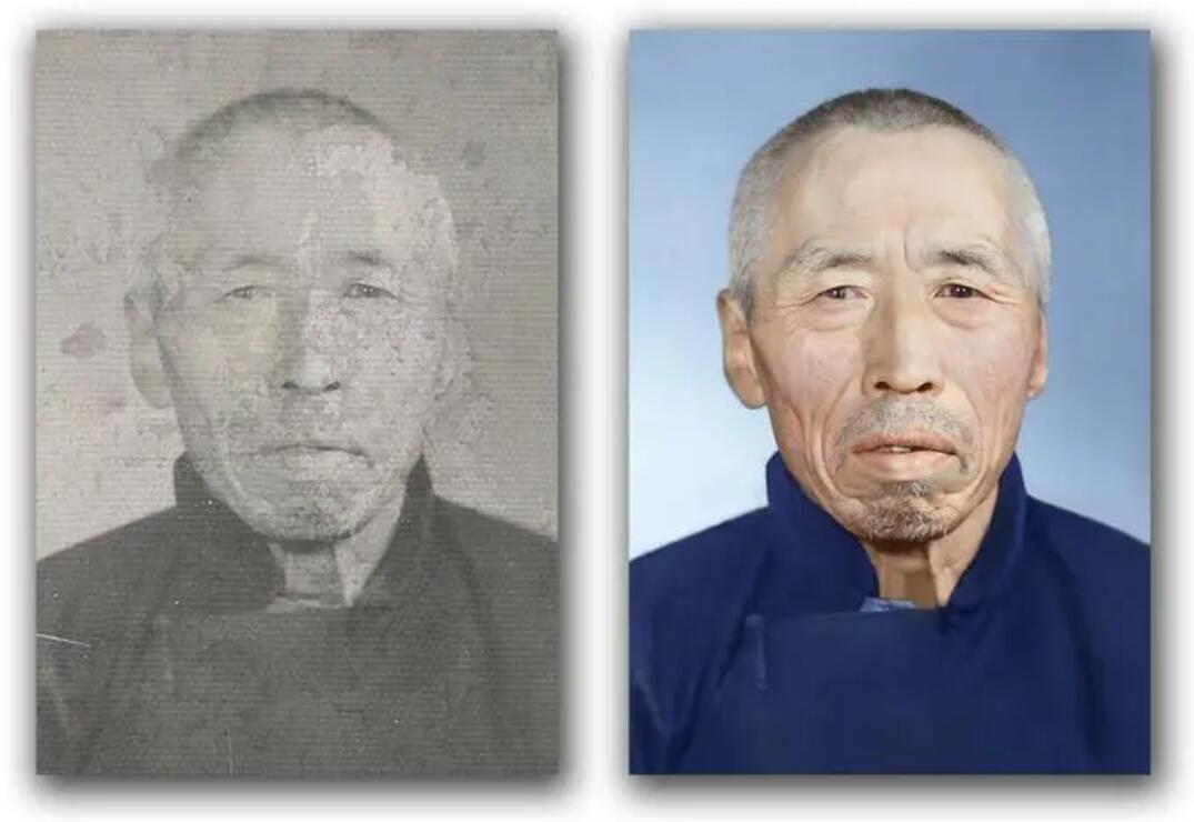 红塔破损照片修复-56